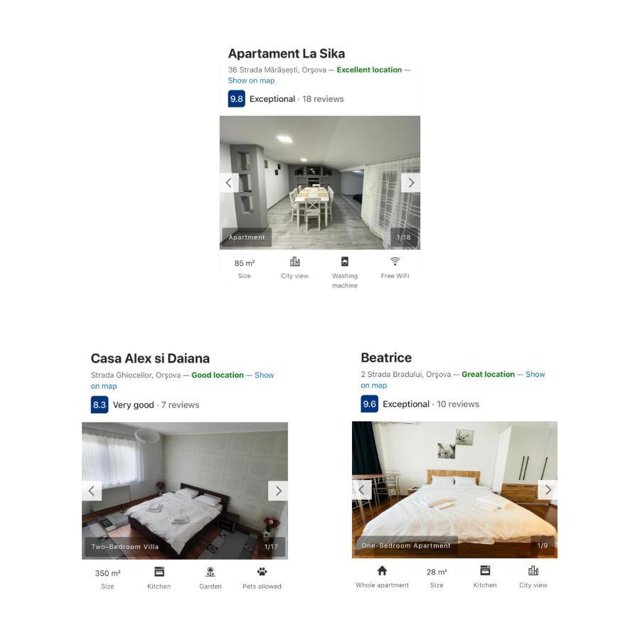 Apartament La Sika Orşova Exteriör bild